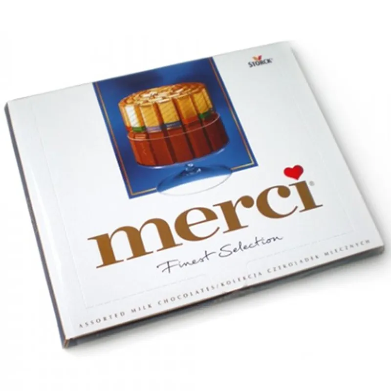 Букет Конфеты Merci 250 гр, доставка Верхняя Якушка